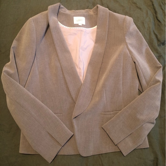 Grey Blazer | Loft - Picture 2 of 7